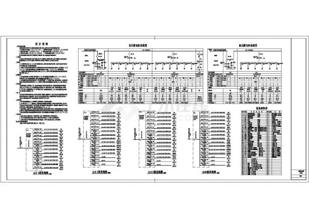 某县级市医院电气设计全套施工图纸-图二