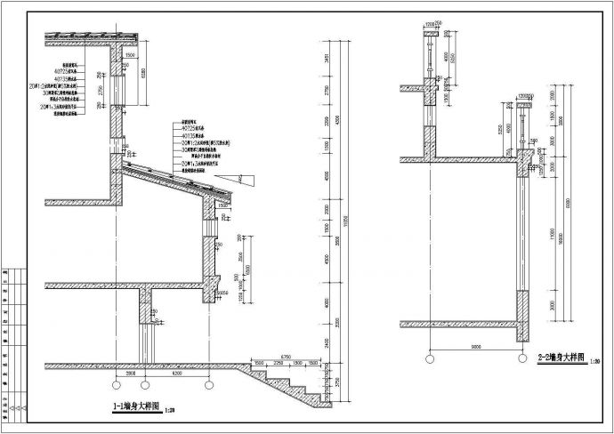 某地区别墅建筑设计施工总套图（含设计说明）_图1