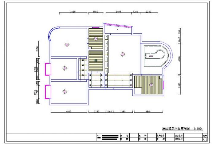 三居室室内装修方案设计图（含效果图）_图1