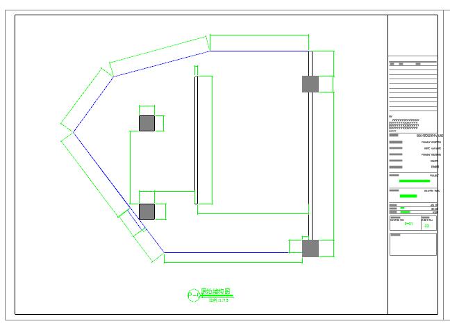某商业中心室内游乐园装修设计cad施工图_图1