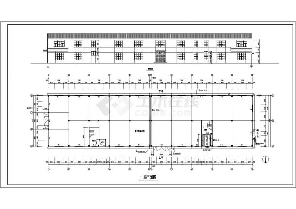 某地区有限公司厂房建筑设计施工图纸-图二