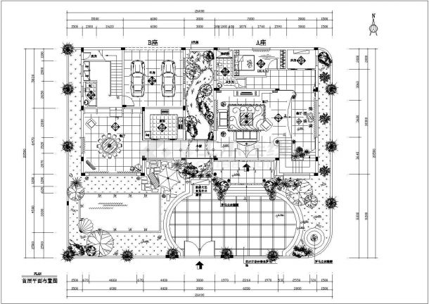 某新农村三层住宅建筑设计施工图纸（带效果图）-图一