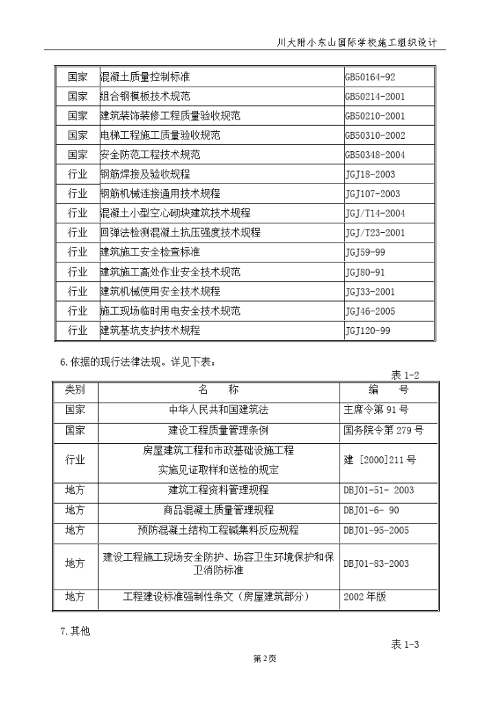 川大附小建筑工程施工组织设计方案-图二