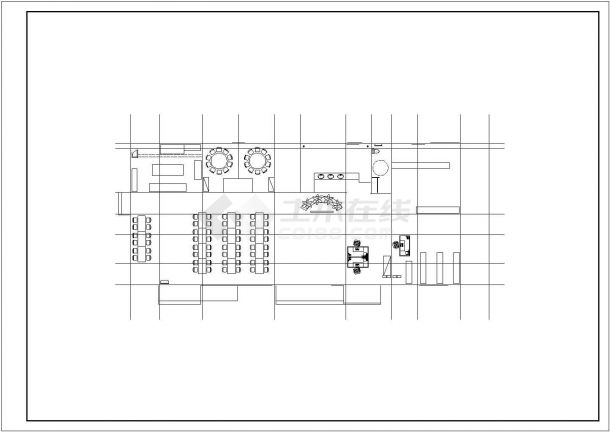 某污水处理厂综合办公楼建筑图-图二