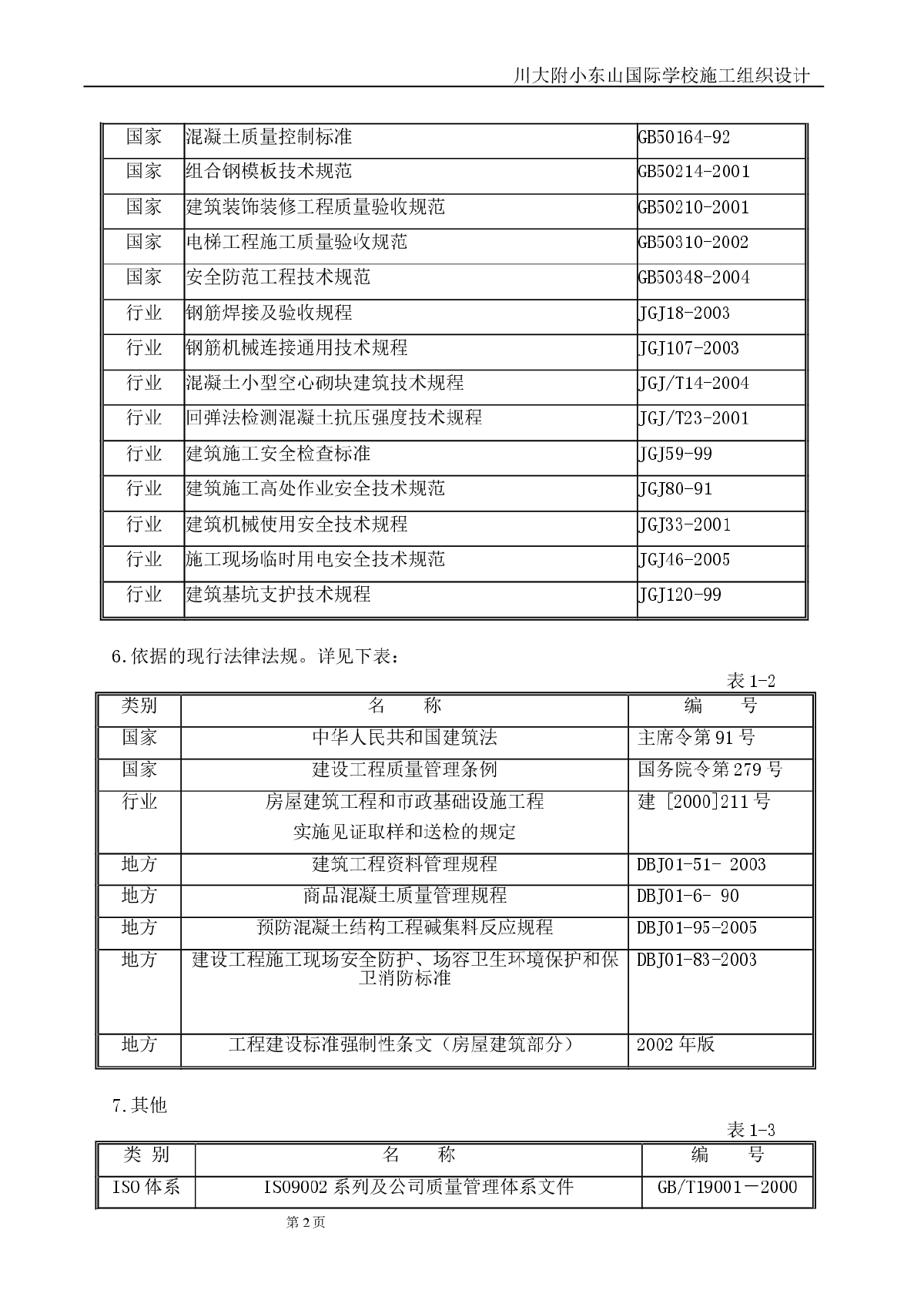 川大附小建筑工程施工组织设计方案-图二