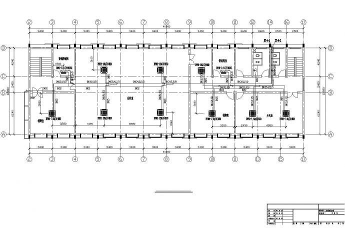 南京四层医院办公楼多联机系统设计施工图_图1
