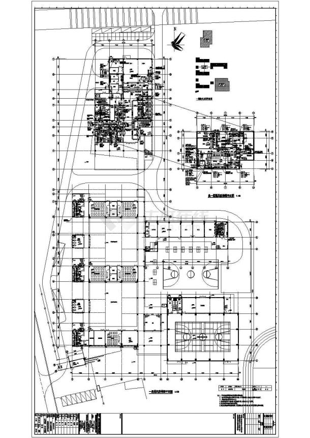 【广东】某4层小学教学楼通风空调及防排烟设计施工图-图二