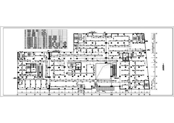某广场十七层综合性商住楼暖通工程施工图-图二