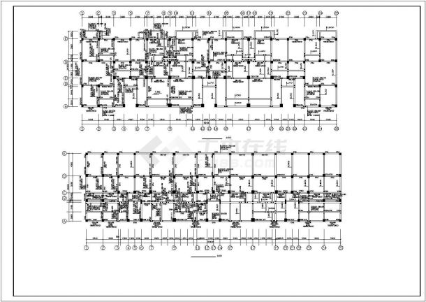 永安市7层框架结构住宅楼结构施工图-图一