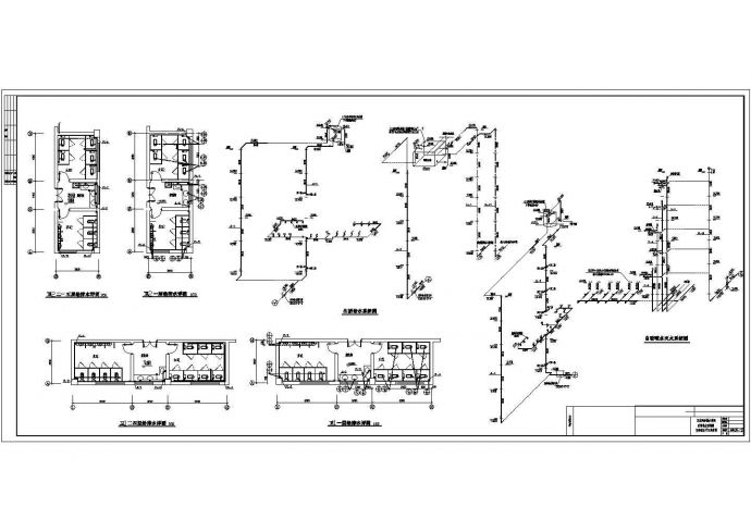 某厂房的给排水设计图纸（CAD）_图1