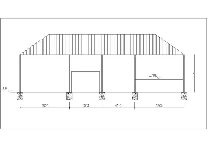 某地农村别墅造型大厅带地下车库建筑图纸_图1