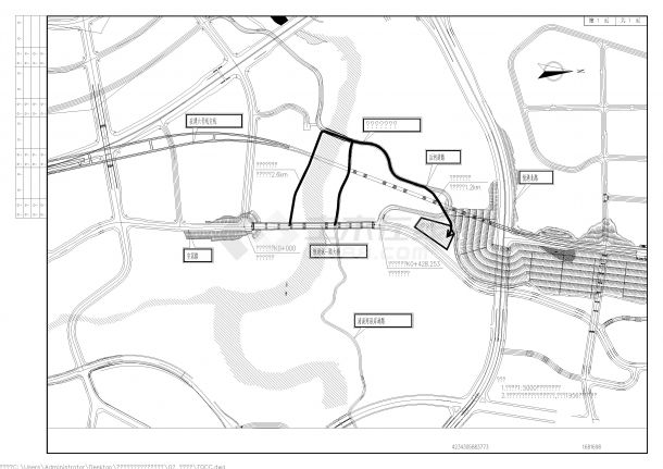 生态城道路桥梁工程项目设计图纸3-图一