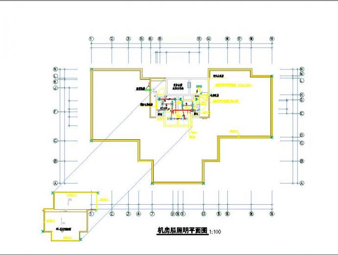某地区机房电气设计施工图（全套）_图1