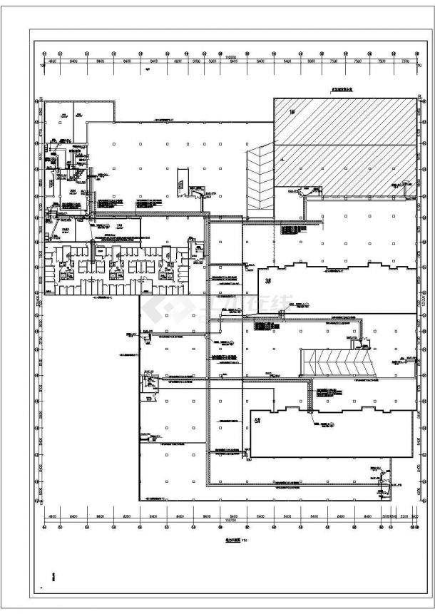 某小区地下车库电气详细cad施工图（共8张）-图二