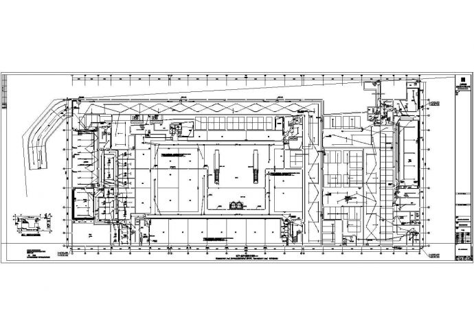 某地大型四层商场电气施工图纸cad（全套、含说明）_图1