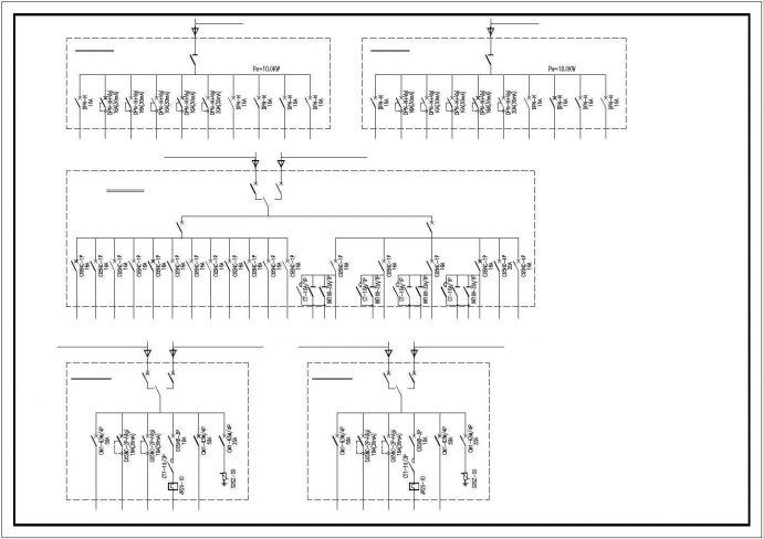 某市高档住宅楼电气系统设计施工图纸_图1