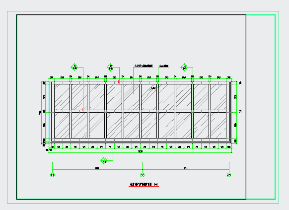 某厂房车库及雨棚钢结构施工图_图1