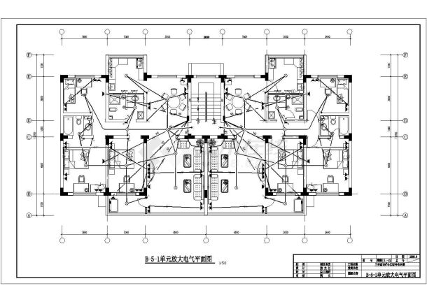 某城市居民住宅小区电气设计施工图-图二