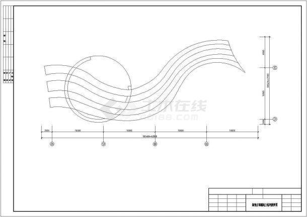 重庆芳草地自由港湾规划设计施工图纸-图二