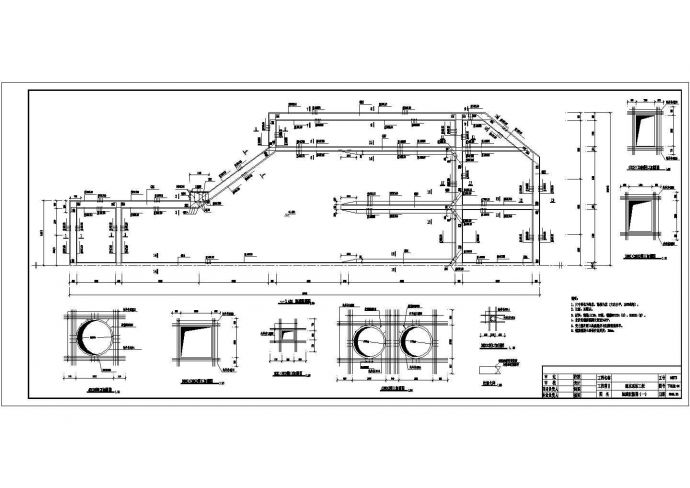 某地区雨水泵站下部结构图（全套）_图1