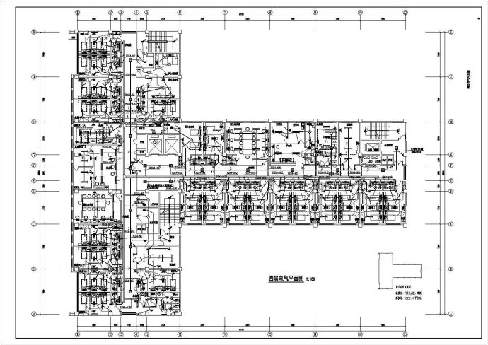 某二级乙等医院一类高层全套电气施工图_图1