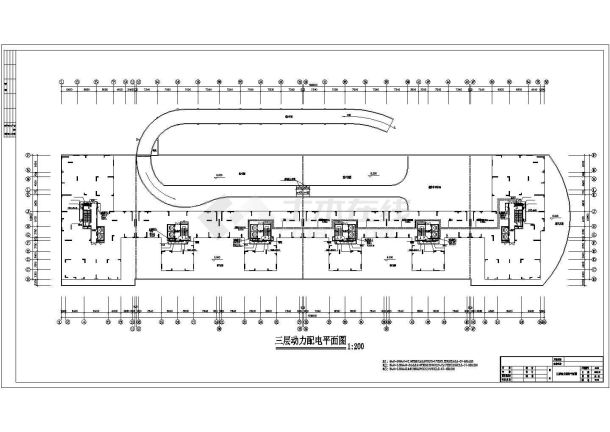某地16层框架结构商住楼电气设计图纸-图二