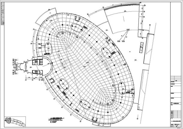 某地区会展中心地面强电设计图（共2张）-图二