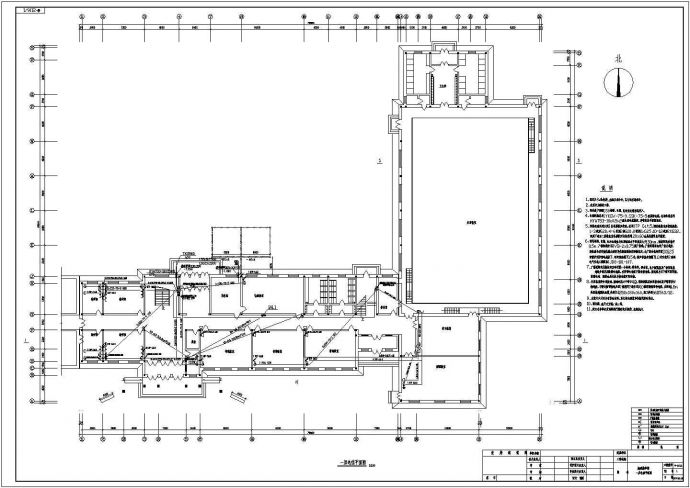 某地4层砖混结构小学教学楼电气设计_图1