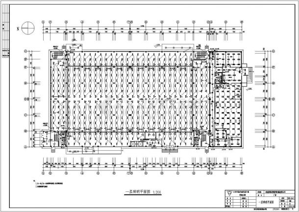 珠海某厂区2层厂房电气设计施工图-图一