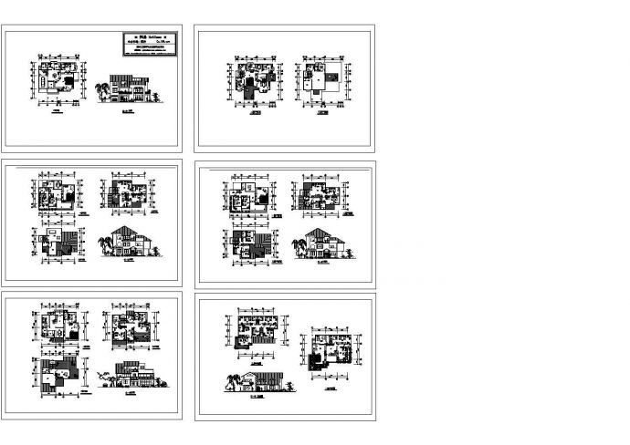 别墅建筑设计方案图_图1