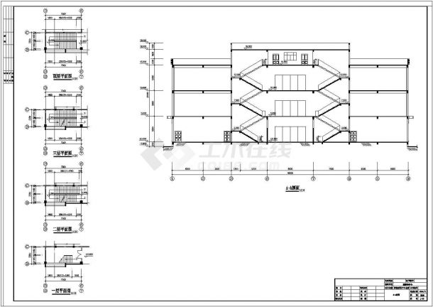 某大型物流仓储配送中心建筑设计CAD施工图-图二