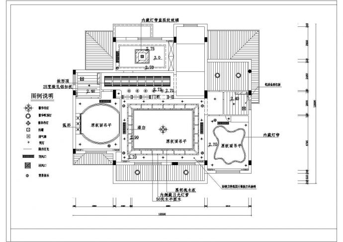 现代新中式风格私人别墅家装设计图（带佛堂）_图1