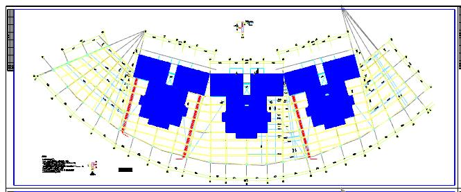 小区住宅结构平面设计CAD施工图_图1