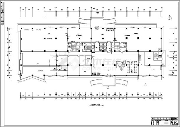 某17层商务大厦电气设计施工图（强电部分）-图二