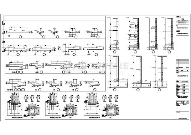 某地二十七层商业综合结构设计施工图（商住楼CAD）-图一