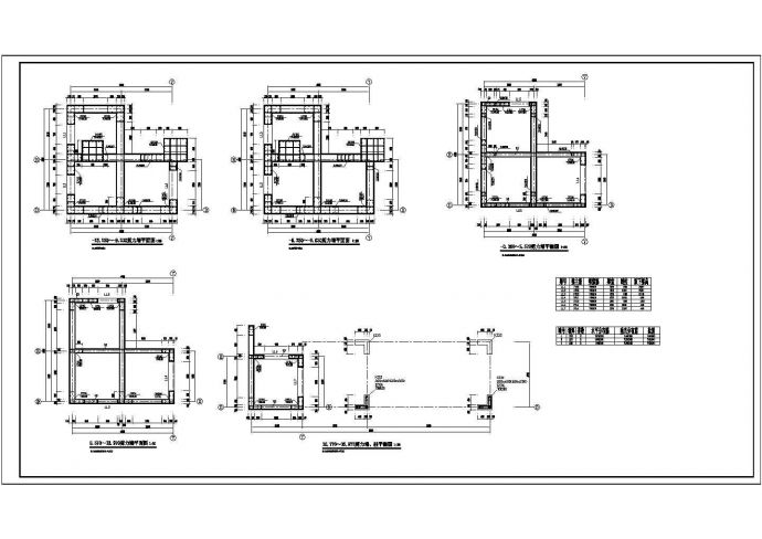 某地十一层异形柱框架结构住宅楼结构方案图（带地下室）_图1