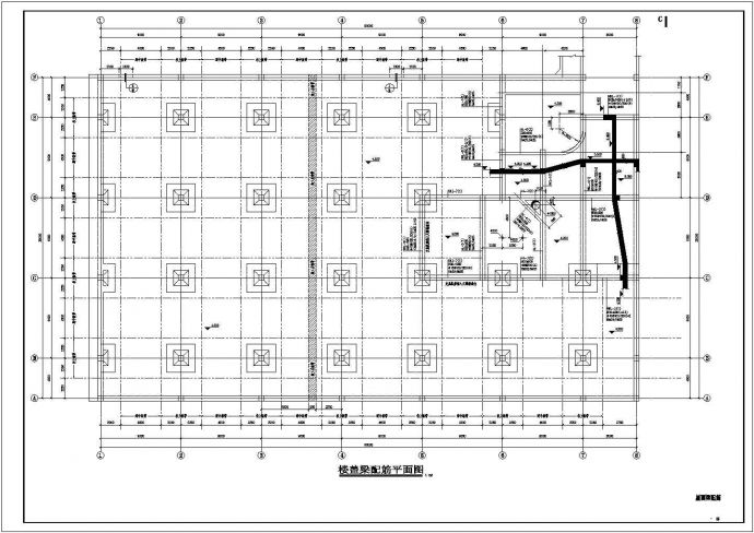 某单层地下车库全套结构设计施工图_图1