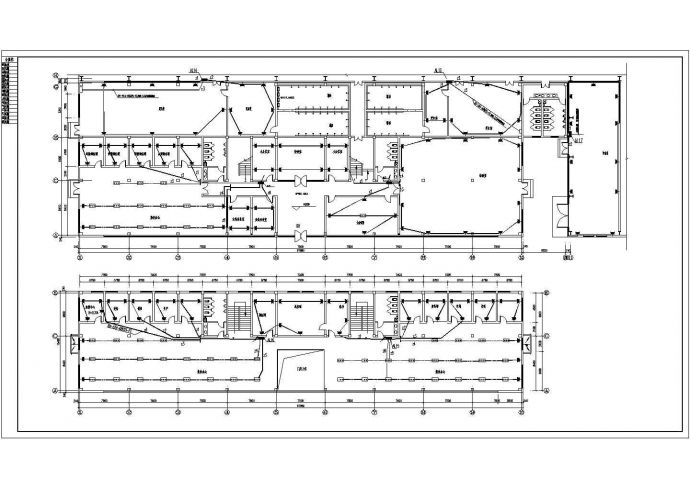 某1层车间、2层小办公楼电气设计施工图_图1