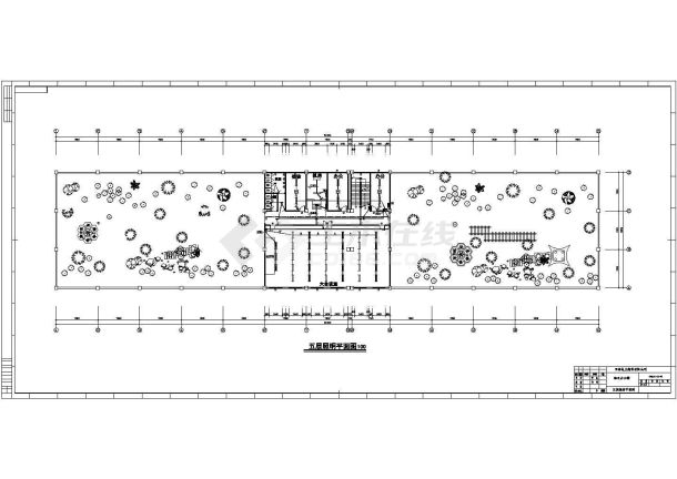 江苏9200平方五层综合办公楼电气设计cad图纸-图二