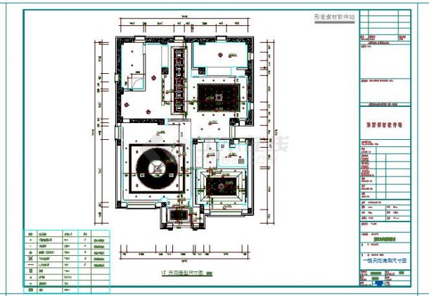别墅装修_中式风格别墅装修设计全套cad施工图（含效果图）-图五