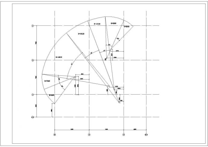 内蒙古综合楼钢结构幕墙工程设计详图cad图纸_图1