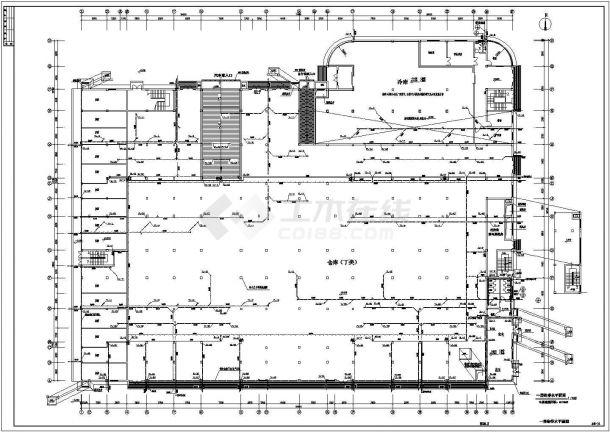 某小区五层砖混结构住宅楼给排水消防设计图-图二