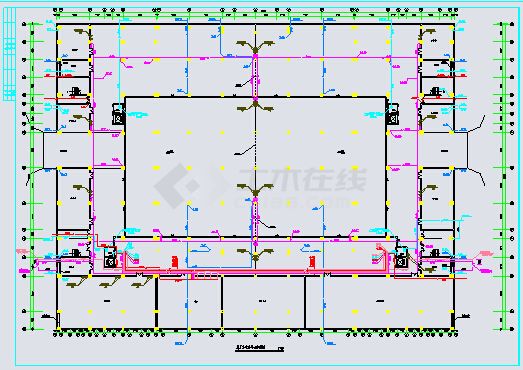 南方某地十二层商住楼建筑给排水施工图-图二