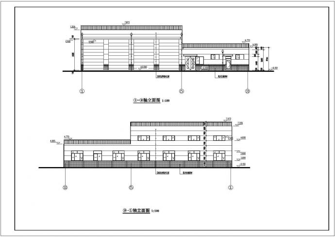 某15米跨厂房建筑规划图纸（CAD）_图1