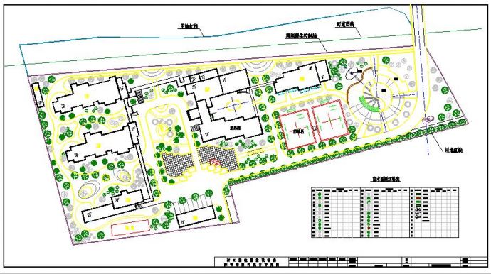 浙江养老院全套景观设计CAD施工平面图纸（中式小品多）_图1