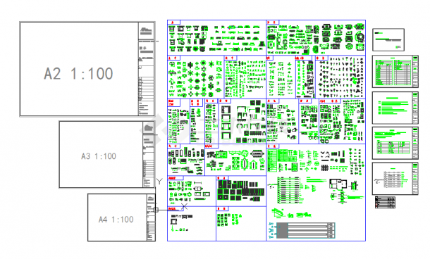 CAD图块大全_建筑设计常用必备CAD图块集大全（非常全面）-图一