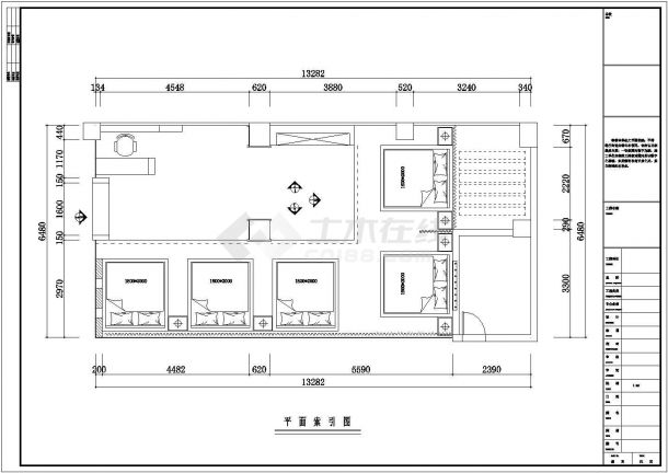 福建家居用品专卖店cad装饰装修布置图(带效果图)-图二