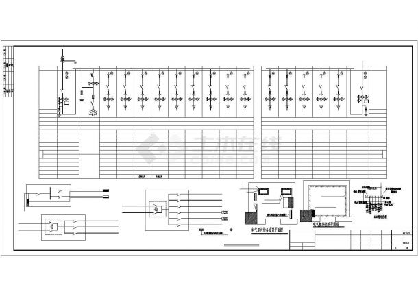 某五层办公楼全套电气设计施工图纸-图二