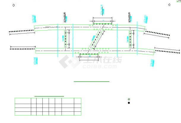 隧道照明灯具设计平面cad图（照明设计）-图二
