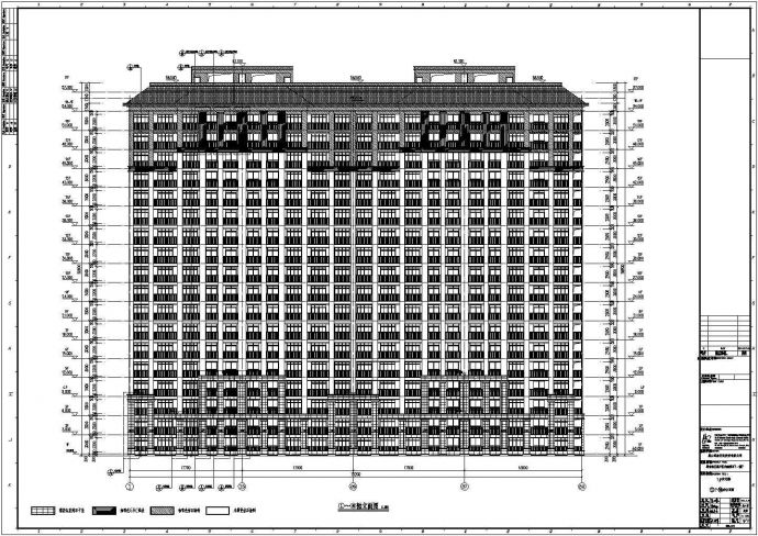史上最全剪力墙结构高层建筑施工图（各个专业全套）_图1